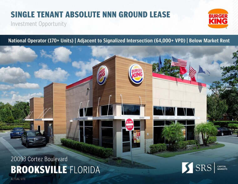 Primary Photo Of 20133 Cortez Blvd, Brooksville Fast Food For Sale