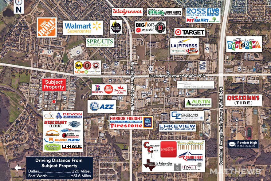 More Photos Of 4910 Gordon Smith Dr, Rowlett Warehouse For Lease