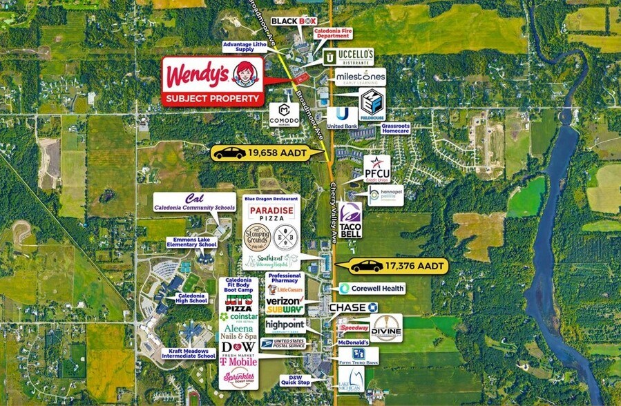More Photos Of 8258 Broadmoor Ave SE, Caledonia Fast Food For Sale