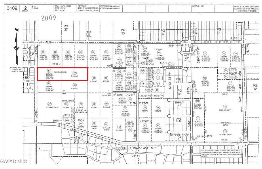 More Photos Of 40th Street West, Quartz Hill Land For Sale