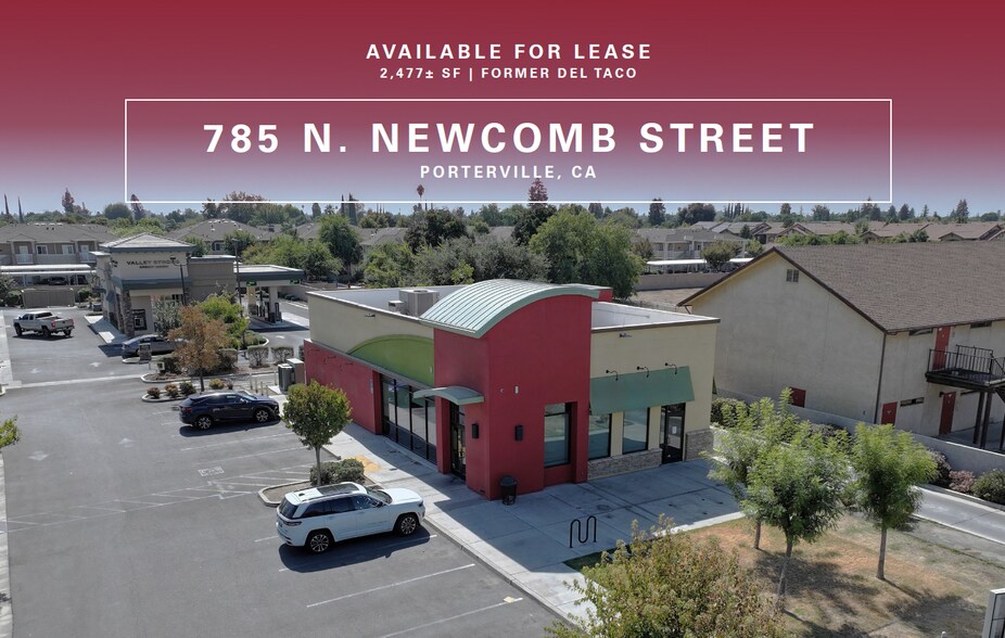 Primary Photo Of 785 N Newcomb St, Porterville Fast Food For Lease