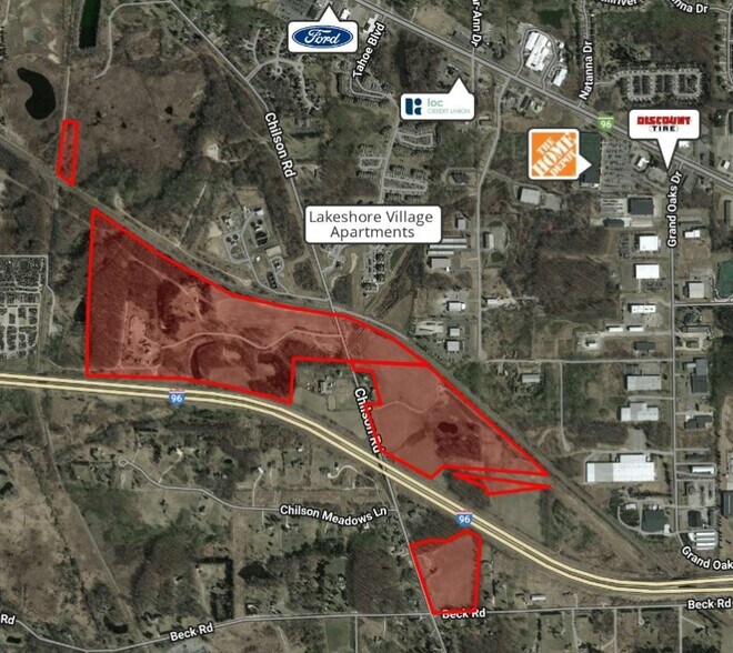 Primary Photo Of Chilson & I-96, Howell Land For Sale
