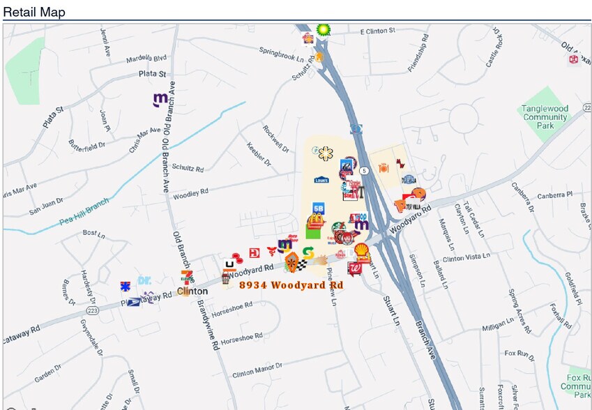 More Photos Of 8934 Woodyard Rd, Clinton Freestanding For Sale