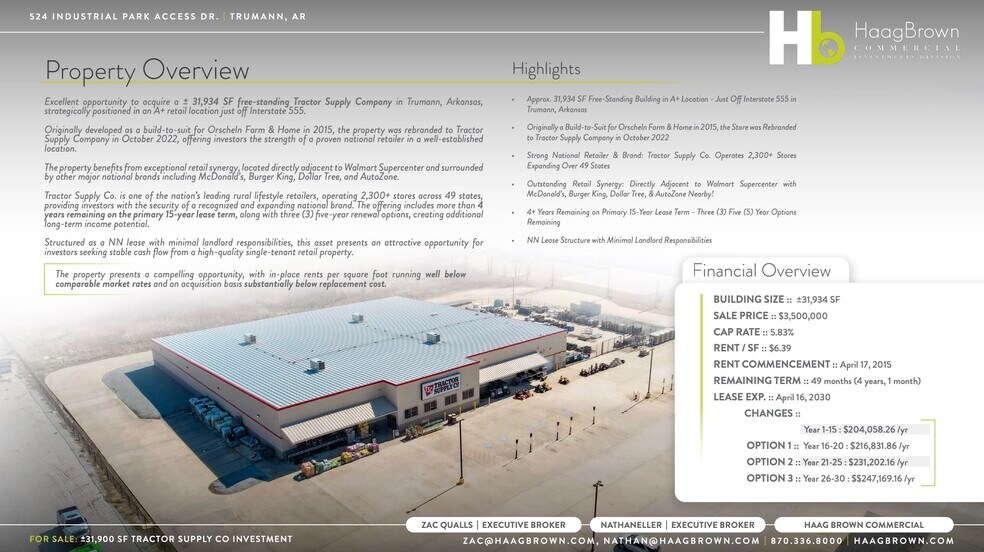 More Photos Of 524 Industrial Park Access Rd, Trumann Storefront For Sale