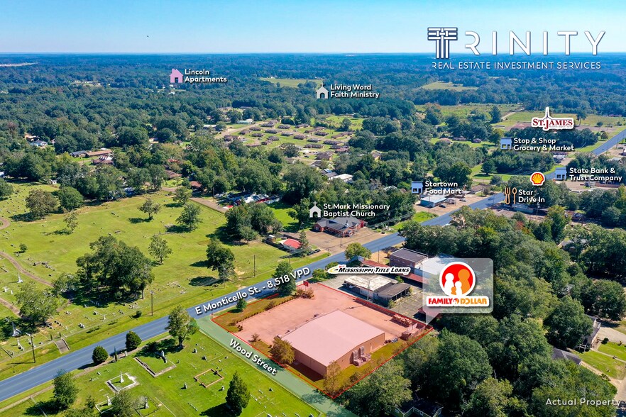 More Photos Of 600 E Monticello St, Brookhaven Storefront For Sale