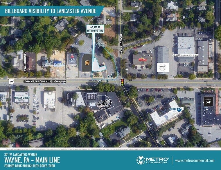 More Photos Of 301 W Lancaster Ave, Wayne Bank For Lease