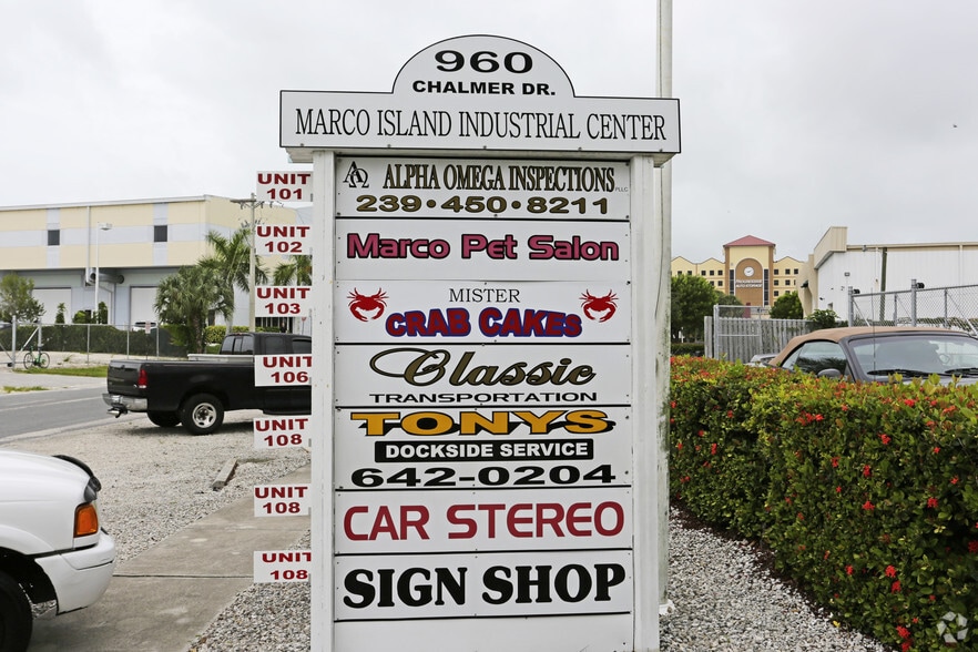 More Photos Of 960 Chalmer Dr, Marco Island Light Manufacturing For Lease