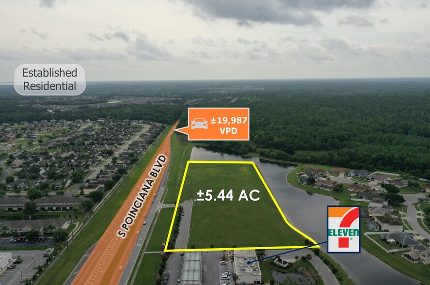 Adj. to 2600 S Poinciana Blvd, Kissimmee, FL 34758 Land For Sale