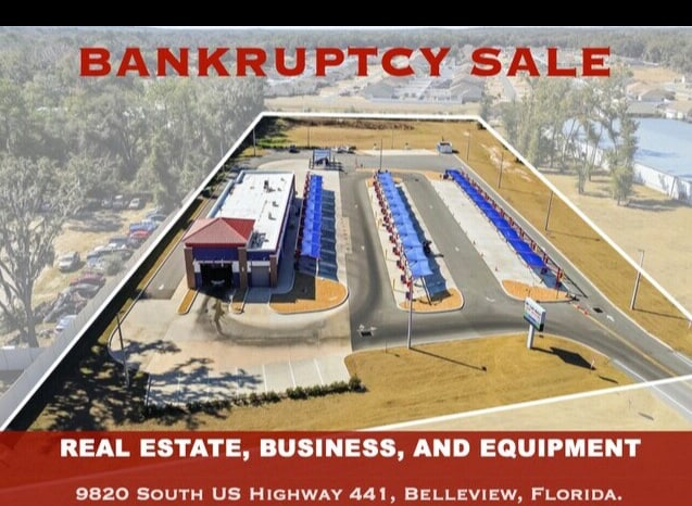Primary Photo Of 9820 SE US Highway 441, Belleview Carwash For Sale
