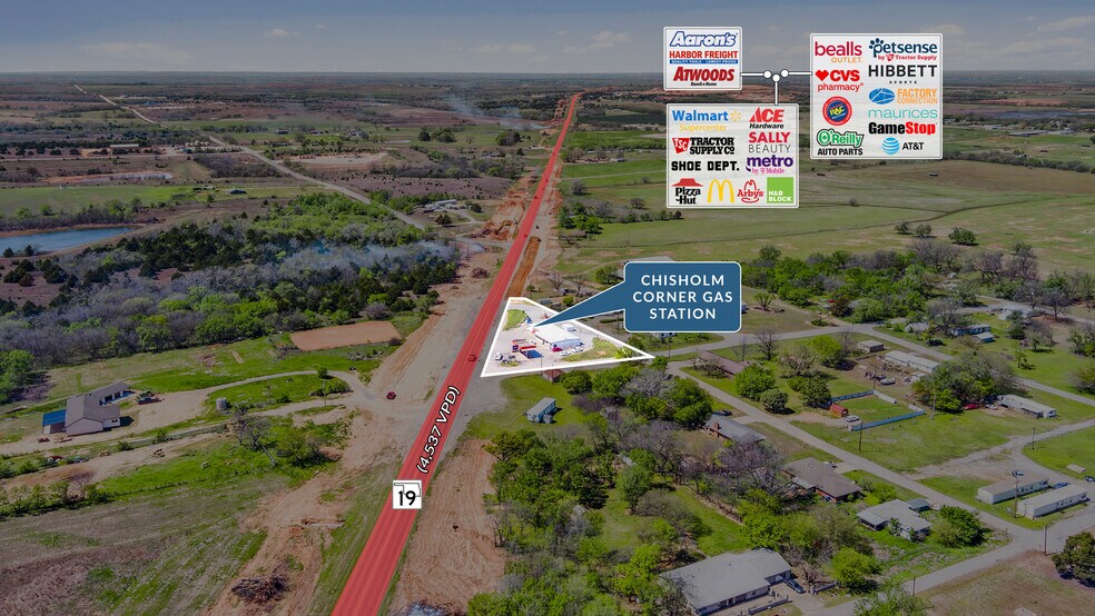 More Photos Of 601 Ok-19, Alex Convenience Store For Sale