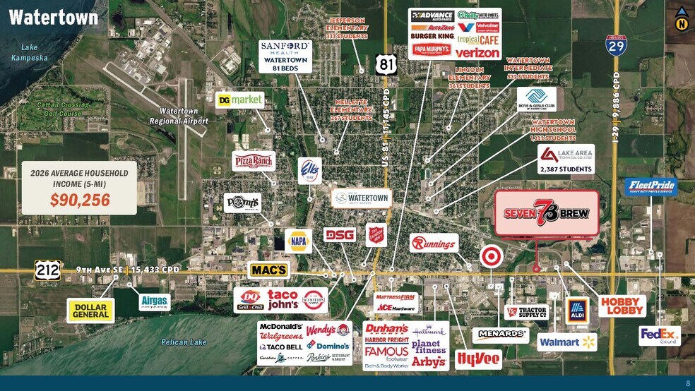 More Photos Of 2527 9Th Ave SE, Watertown Fast Food For Sale