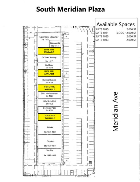 More Photos Of 1011-1045 S Meridian Ave, Oklahoma City Unknown For Lease