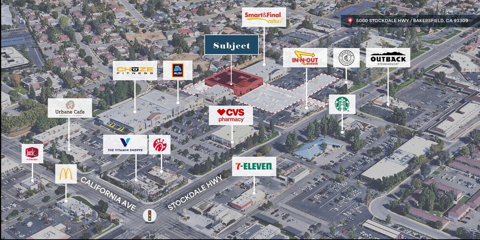Primary Photo Of 5000 Stockdale Hwy, Bakersfield Department Store For Sale