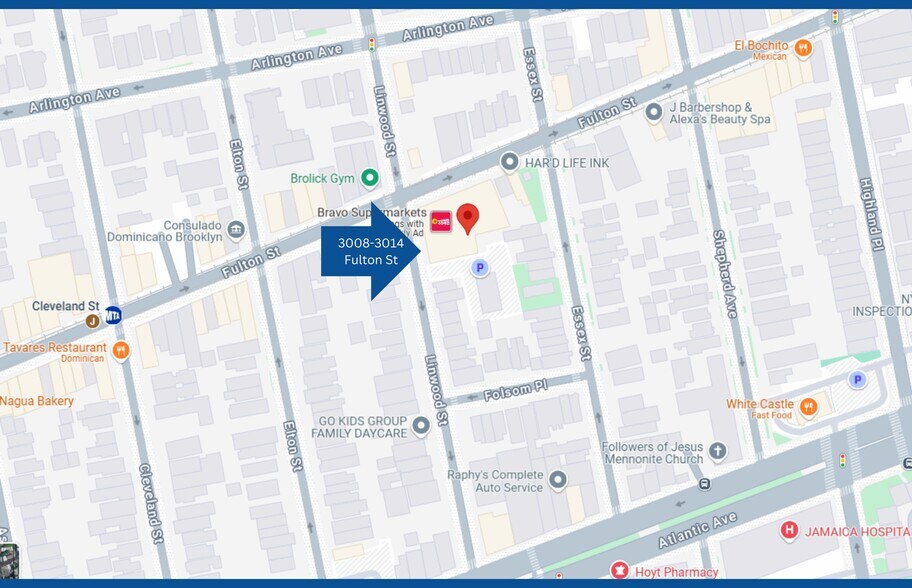 More Photos Of 3008-3014 Fulton St, Brooklyn Supermarket For Sale