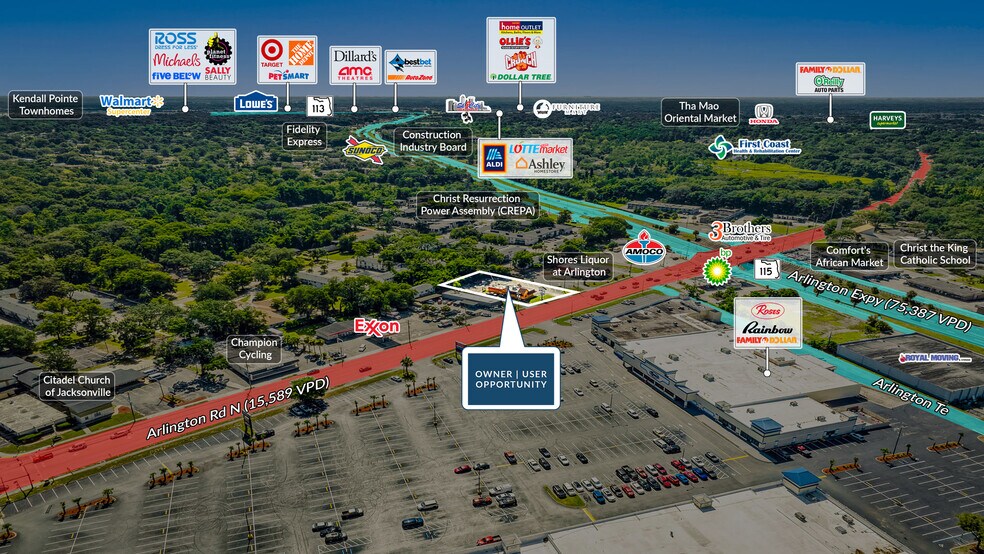 More Photos Of 939 Arlington Rd N, Jacksonville General Retail For Sale