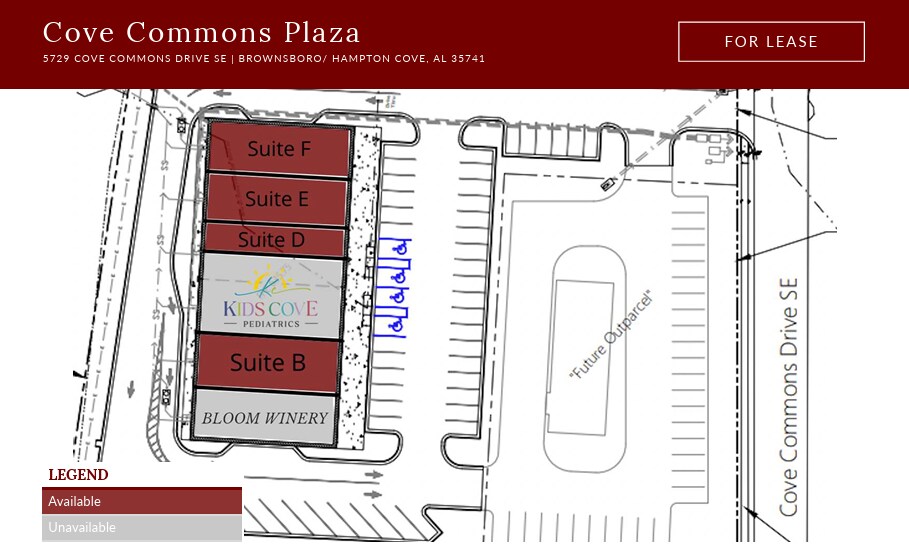 More Photos Of 5729 Cove Commons Drive SE, Brownsboro Storefront For Lease
