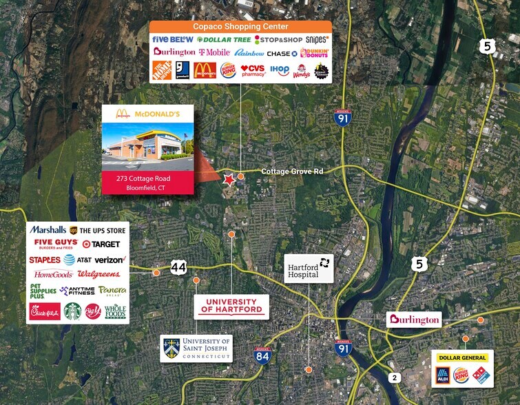 More Photos Of 273 Cottage Grove Rd, Bloomfield Fast Food For Sale