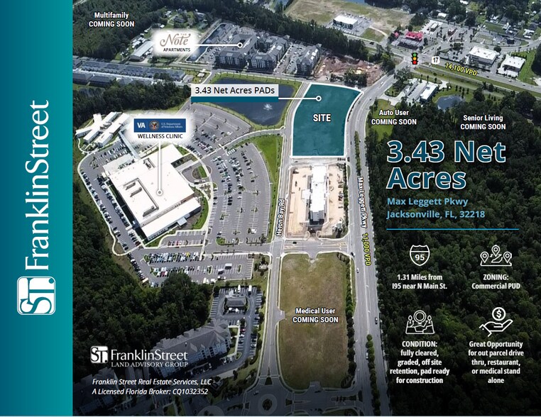 More Photos Of 0 Max Leggett Parkway, Jacksonville Land For Sale