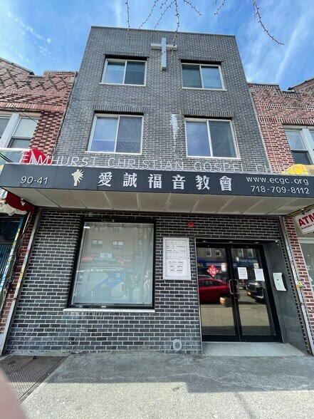 Primary Photo Of 9041 Corona Ave, Elmhurst Storefront Retail Residential For Sale
