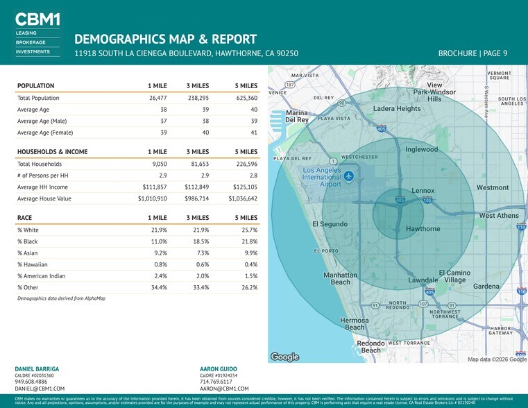 More Photos Of 11934-11954 S La Cienega Blvd, Hawthorne Showroom For Lease