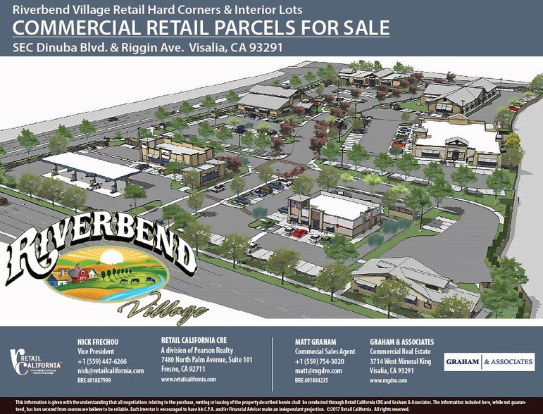 Primary Photo Of SEC N Dinuba Blvd and W Riggin Ave, Visalia Land For Sale