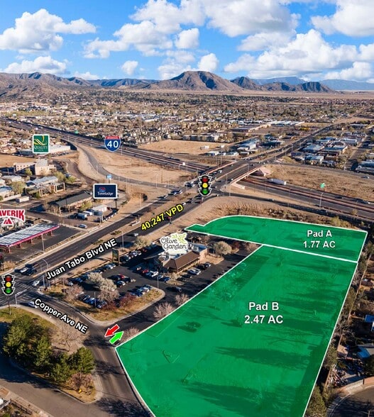 More Photos Of 601 NE Juan Tabo Blvd, Albuquerque Land For Sale