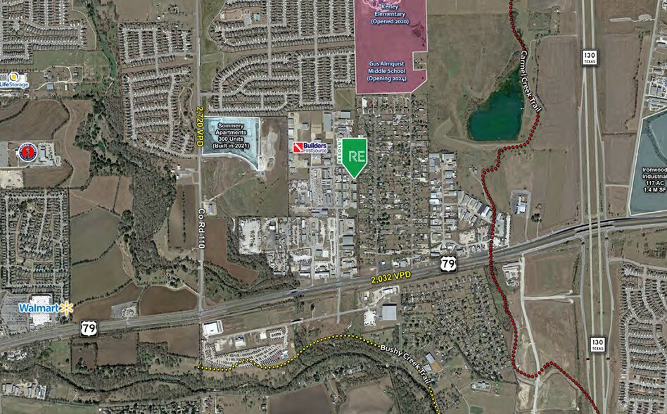 More Photos Of 812 Tradesmens Park Loop, Hutto Light Manufacturing For Lease