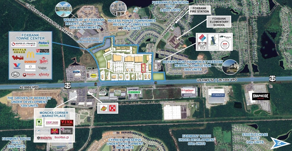More Photos Of Foxbank Towne Center, Moncks Corner Storefront For Lease