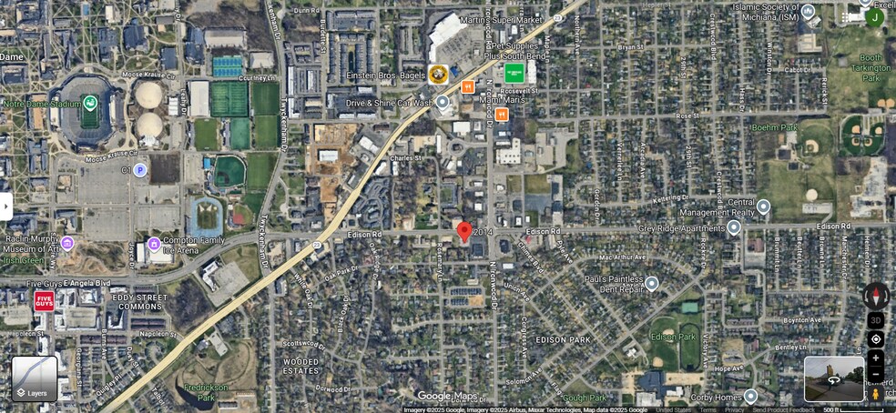 More Photos Of 2016 Edison Rd, South Bend Land For Sale