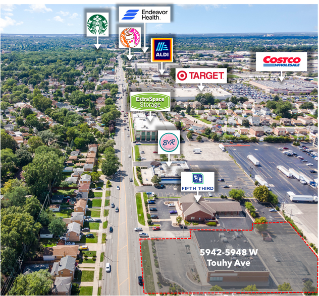 More Photos Of 5942-5948 W Touhy Ave, Niles Storefront For Sale