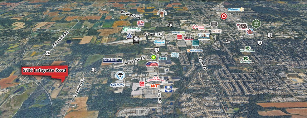 More Photos Of 5735 Lafayette Rd, Medina Land For Sale
