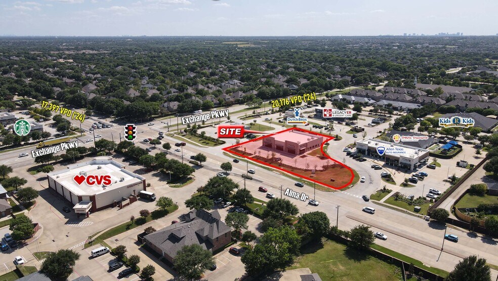More Photos Of 1247 Alma Dr, Allen General Retail For Lease