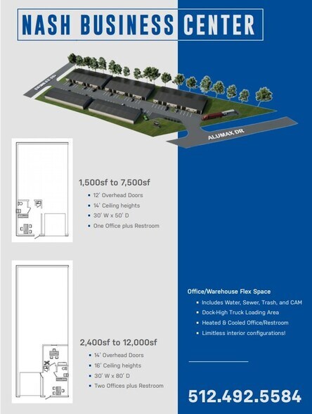 More Photos Of 7111 Alumax Rd, Nash Office For Lease