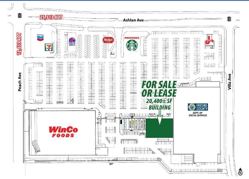 More Photos Of 384 W Ashlan Ave, Clovis Freestanding For Sale