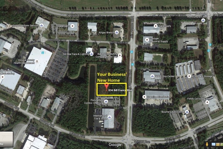 More Photos Of 832 Bill France Blvd, Daytona Beach Land For Sale
