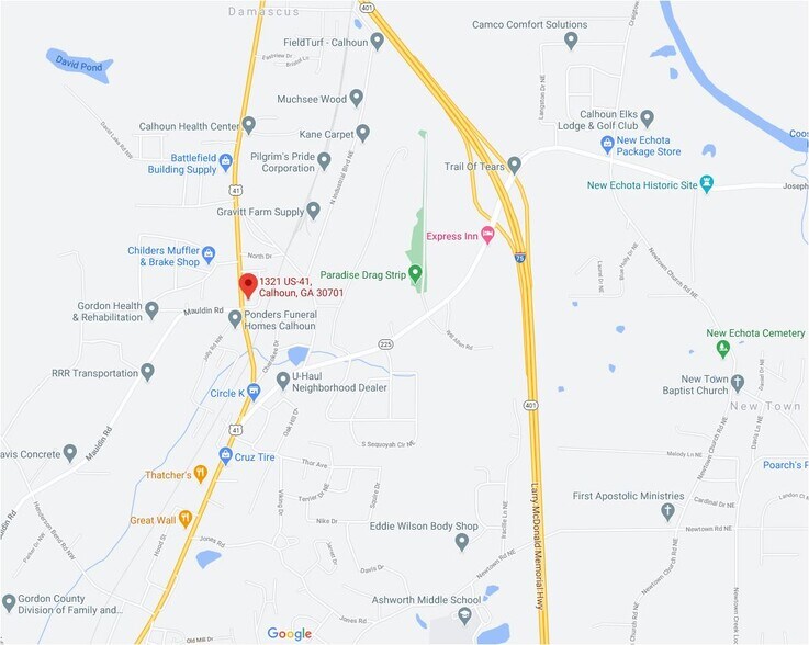 More Photos Of 1321 US Hwy 41 N, Calhoun Office For Lease