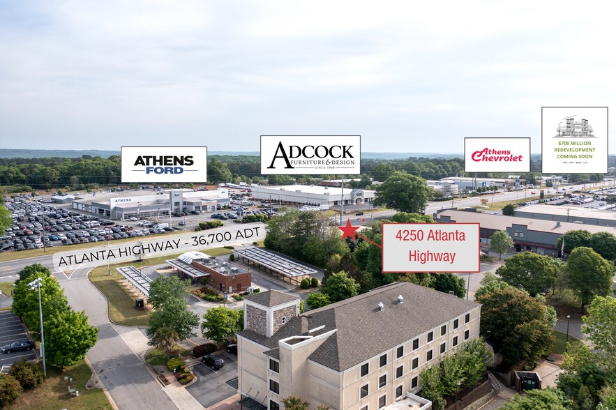 More Photos Of 4250 Atlanta Hwy, Bogart Freestanding For Sale