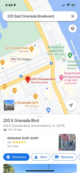 More Photos Of 220 East Granada, Ormond Beach Storefront For Lease