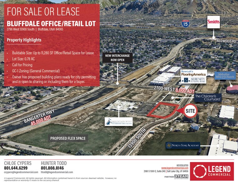 Primary Photo Of 2796 W 13900 S, Bluffdale Land For Sale