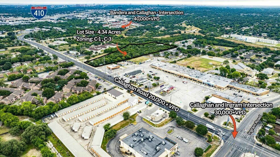 Primary Photo Of 3702 S. Horseshoe Bend, San Antonio Land For Sale