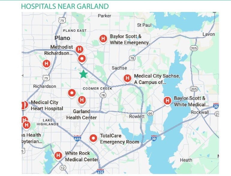 More Photos Of 5572 N Shiloh Rd, Garland Medical For Lease