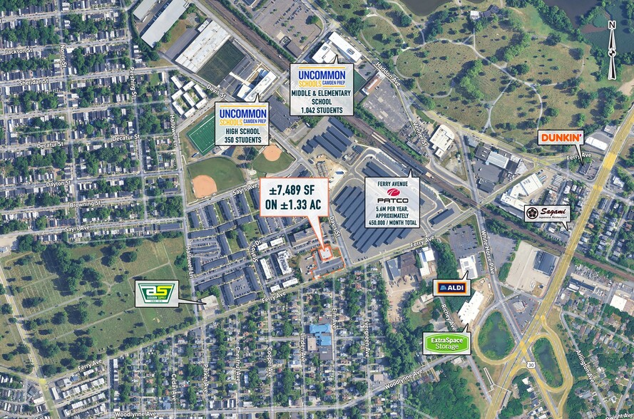 More Photos Of 2075 Ferry Ave, Camden Freestanding For Lease