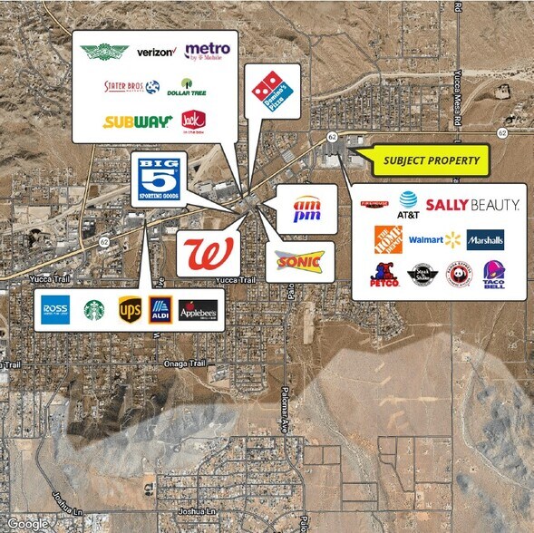More Photos Of 58709 29 Palms Hwy, Yucca Valley Freestanding For Lease