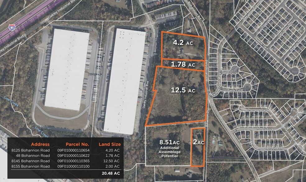 More Photos Of 8125 Bohannon Rd, Fairburn Land For Sale