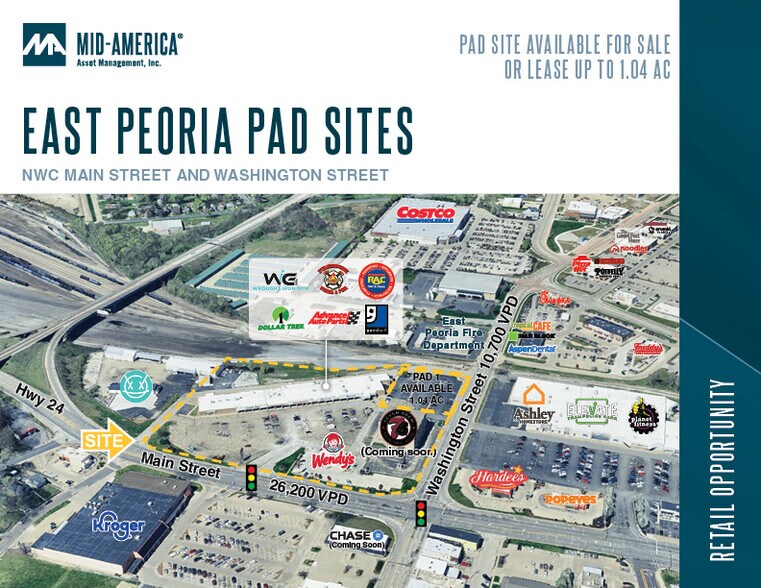 More Photos Of Main St & Washington St, Peoria General Retail For Lease