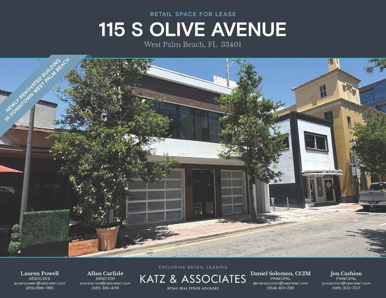 Primary Photo Of 115 S Olive Ave, West Palm Beach Restaurant For Lease