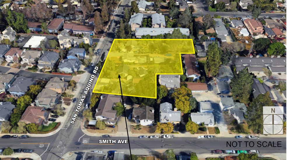Primary Photo Of 832-864 San Tomas Aquino rd, Campbell Land For Sale