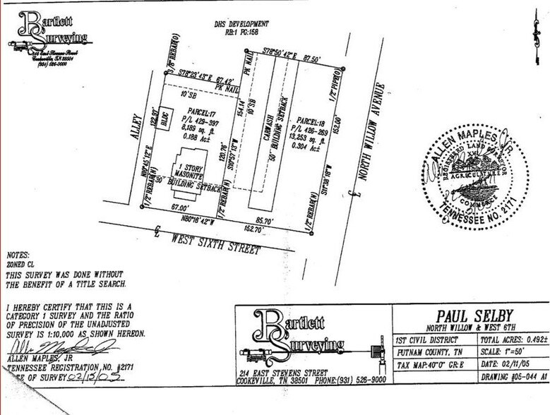 More Photos Of 602 N Willow Ave, Cookeville Land For Sale