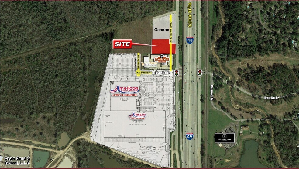 I45 and River Plantation, Conroe, TX 77304 Land For Sale