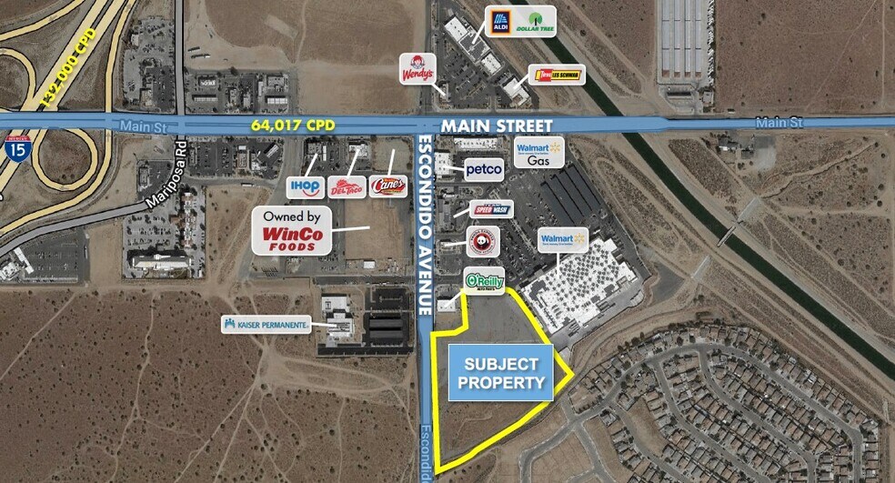More Photos Of The Marketplace, Hesperia Land For Sale